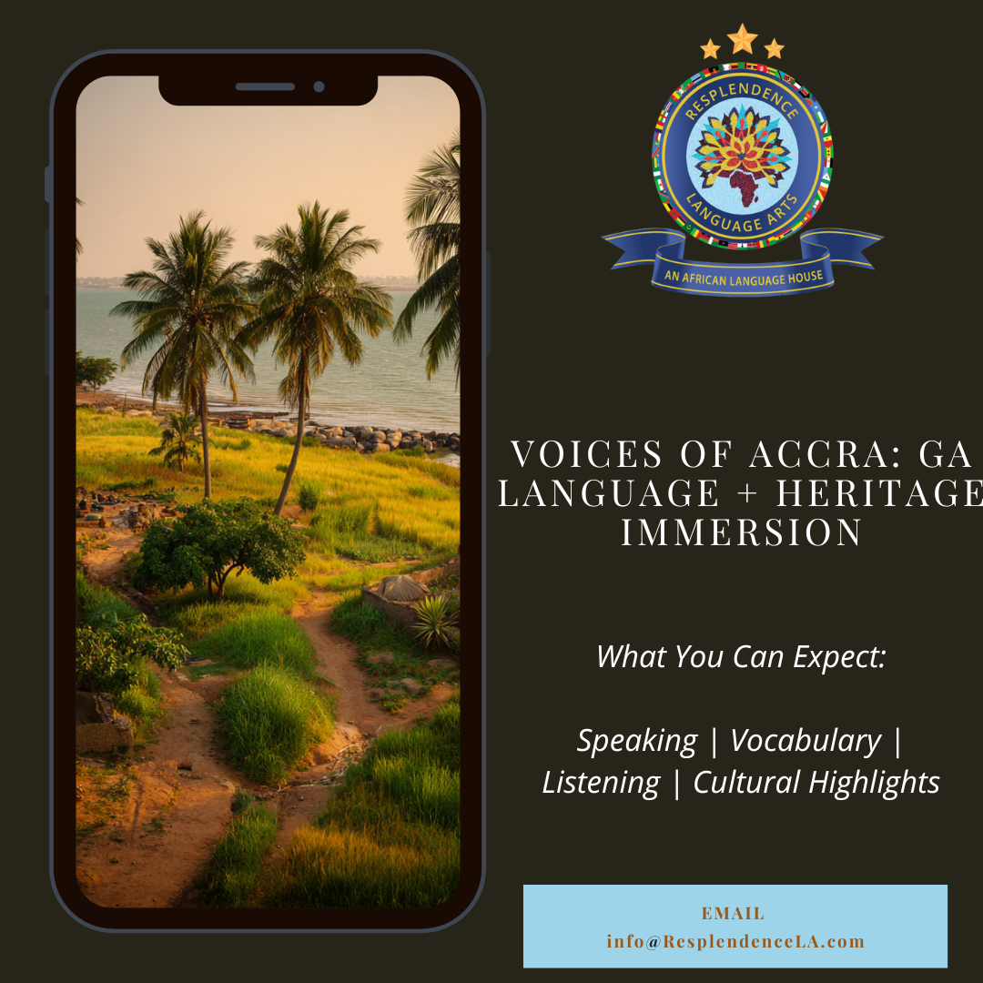 Voices of Accra: Ga Language + Heritage Immersion